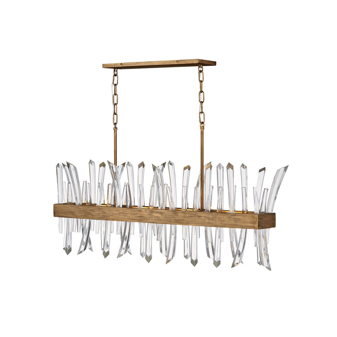 Fredrick Ramond - FR30908BNG - LED Linear Pendant - Revel - Burnished Gold