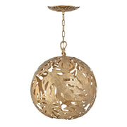 Fredrick Ramond - FR35108BNG - LED Chandelier - Botanica - Burnished Gold