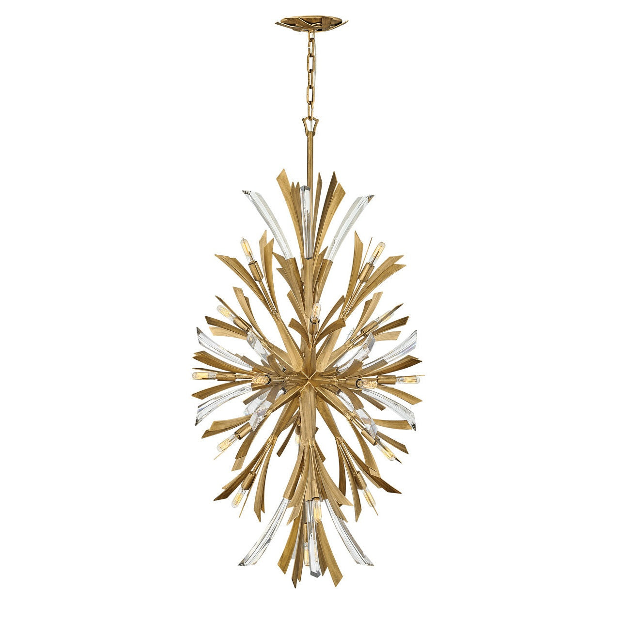 Fredrick Ramond - FR40907BNG - LED Chandelier - Vida - Burnished Gold