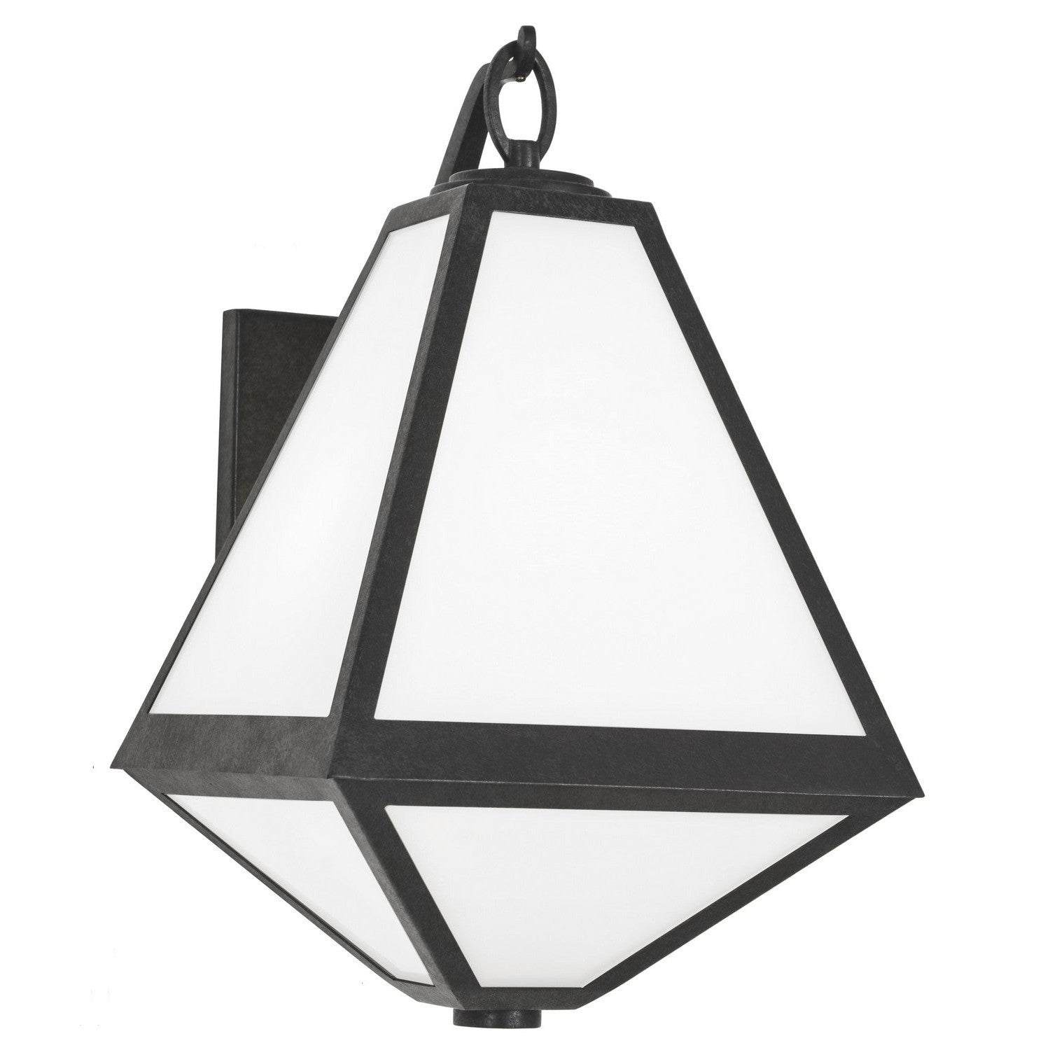 Crystorama - GLA-9722-OP-BC - Two Light Outdoor Wall Sconce - Glacier - Black Charcoal