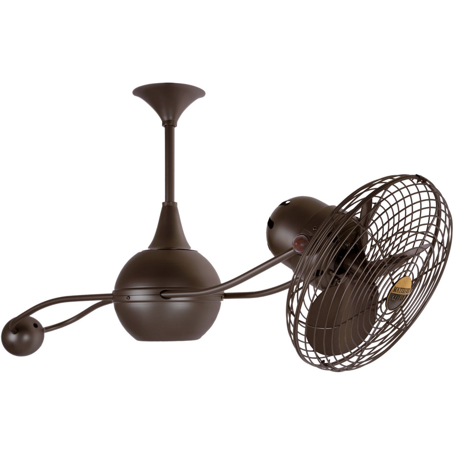 Matthews Fan Company - B2K-BZZT-MTL - 40"Ceiling Fan - Brisa 2000 - Bronzette
