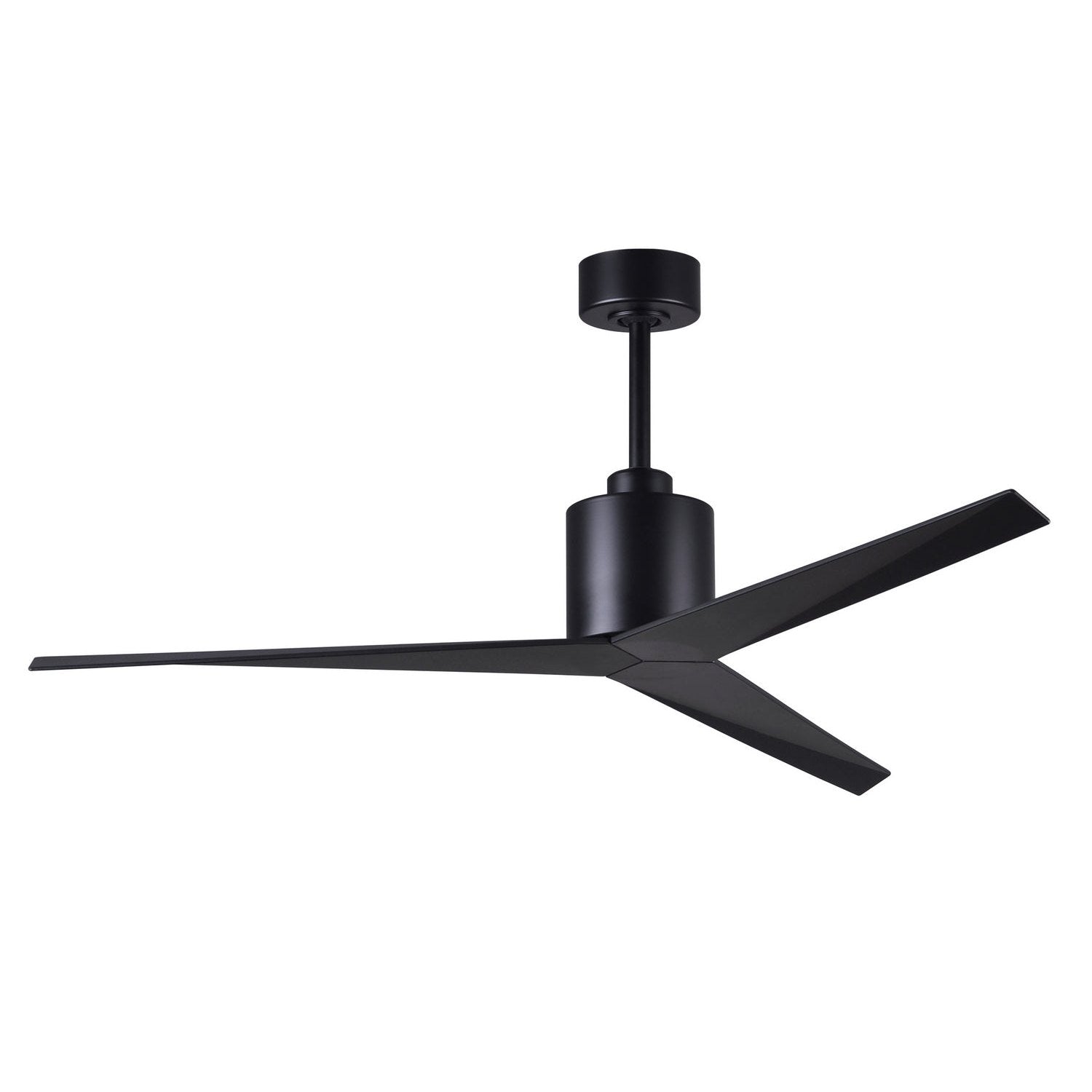 Matthews Fan Company - EK-BK-BK - 56"Ceiling Fan - Eliza - Matte Black