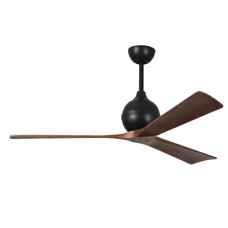 Matthews Fan Company - IR3-BK-WA-60 - 60"Ceiling Fan - Irene-3 - Matte Black