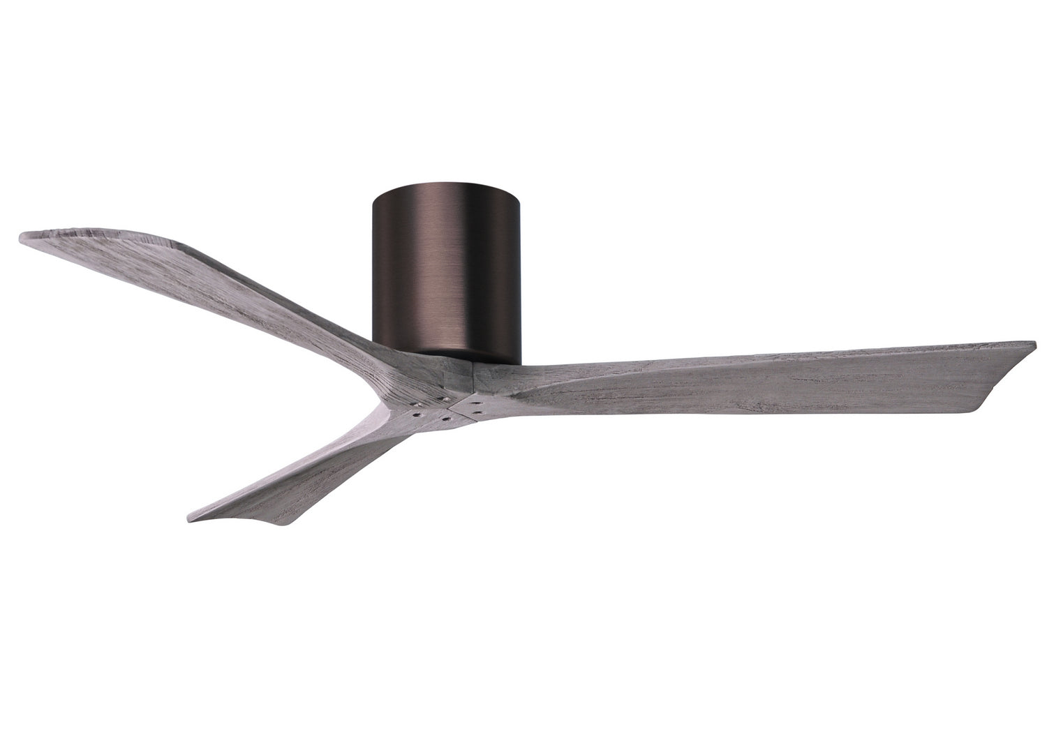 Matthews Fan Company - IR3H-BB-BW-52 - 52"Ceiling Fan - Irene-3H - Brushed Bronze