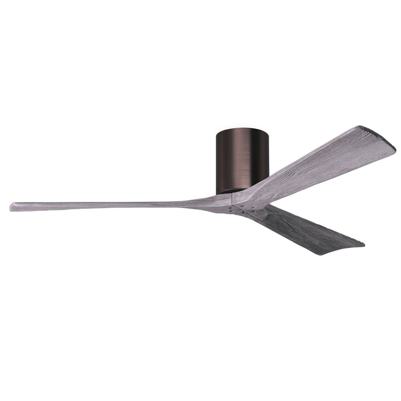 Matthews Fan Company - IR3H-BB-BW-60 - 60"Ceiling Fan - Irene-3H - Brushed Bronze