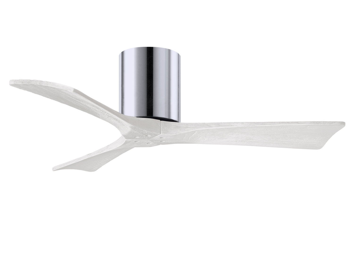 Matthews Fan Company - IR3H-CR-MWH-42 - 42"Ceiling Fan - Irene-3H - Polished Chrome