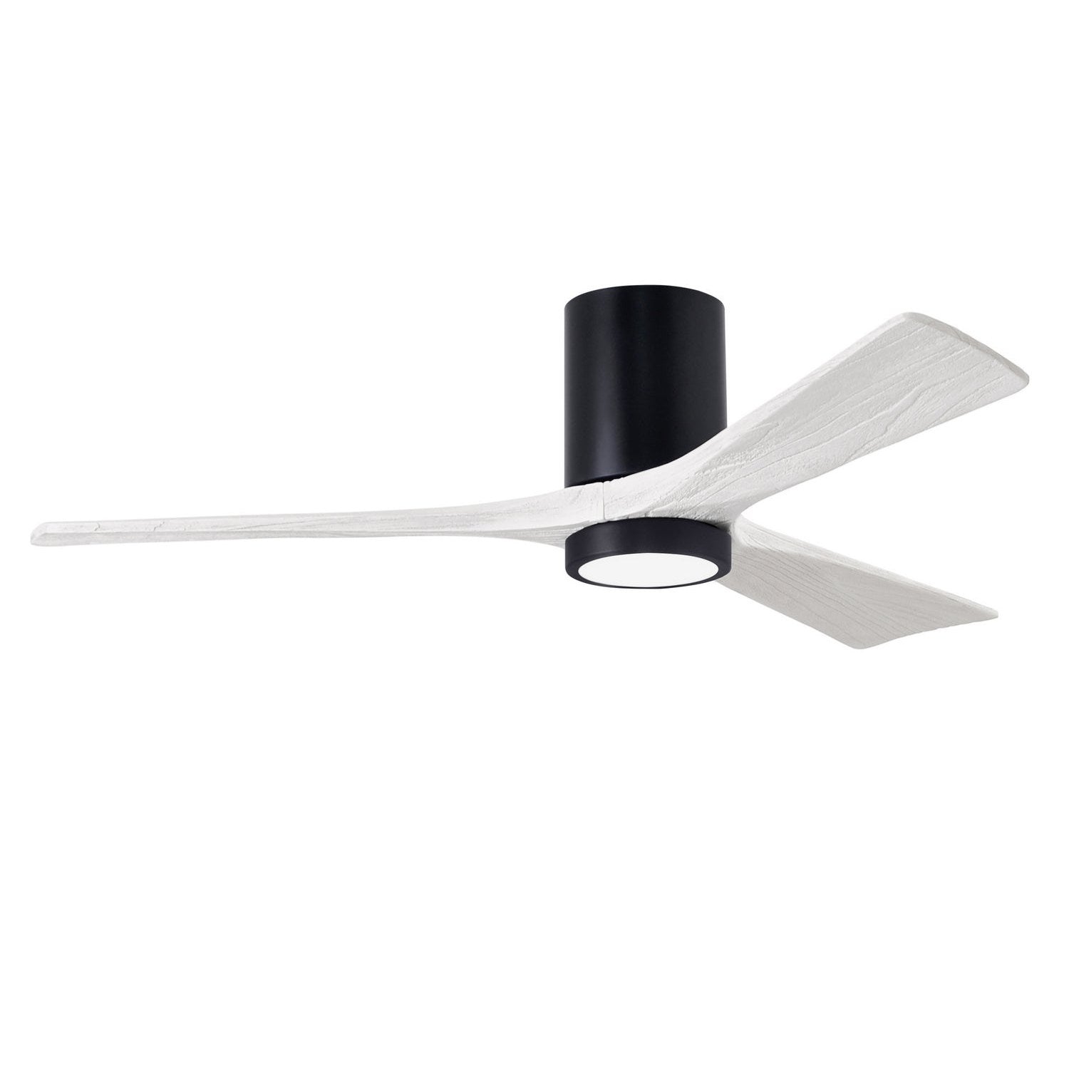 Matthews Fan Company - IR3HLK-BK-MWH-52 - 52"Ceiling Fan - Irene-3HLK - Matte Black