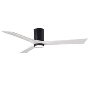 Matthews Fan Company - IR3HLK-BK-MWH-60 - 60"Ceiling Fan - Irene-3HLK - Matte Black