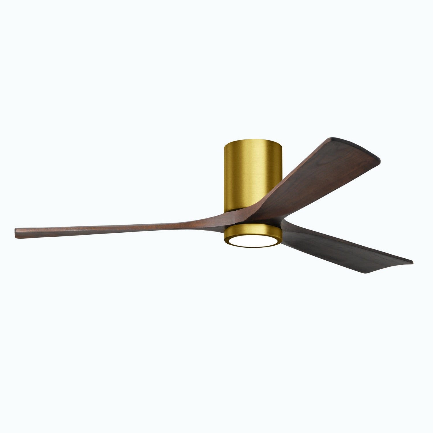 Matthews Fan Company - IR3HLK-BRBR-WA-60 - 60"Ceiling Fan - Irene-3HLK - Brushed Brass