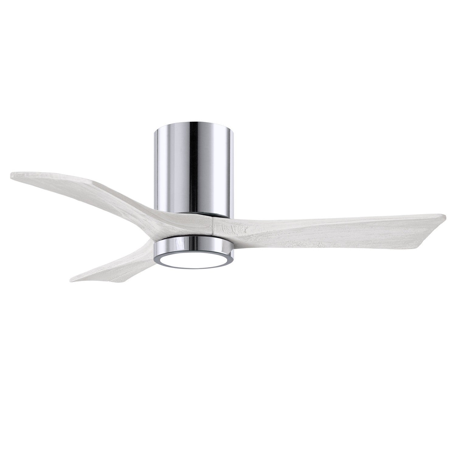 Matthews Fan Company - IR3HLK-CR-MWH-42 - 42"Ceiling Fan - Irene-3HLK - Polished Chrome