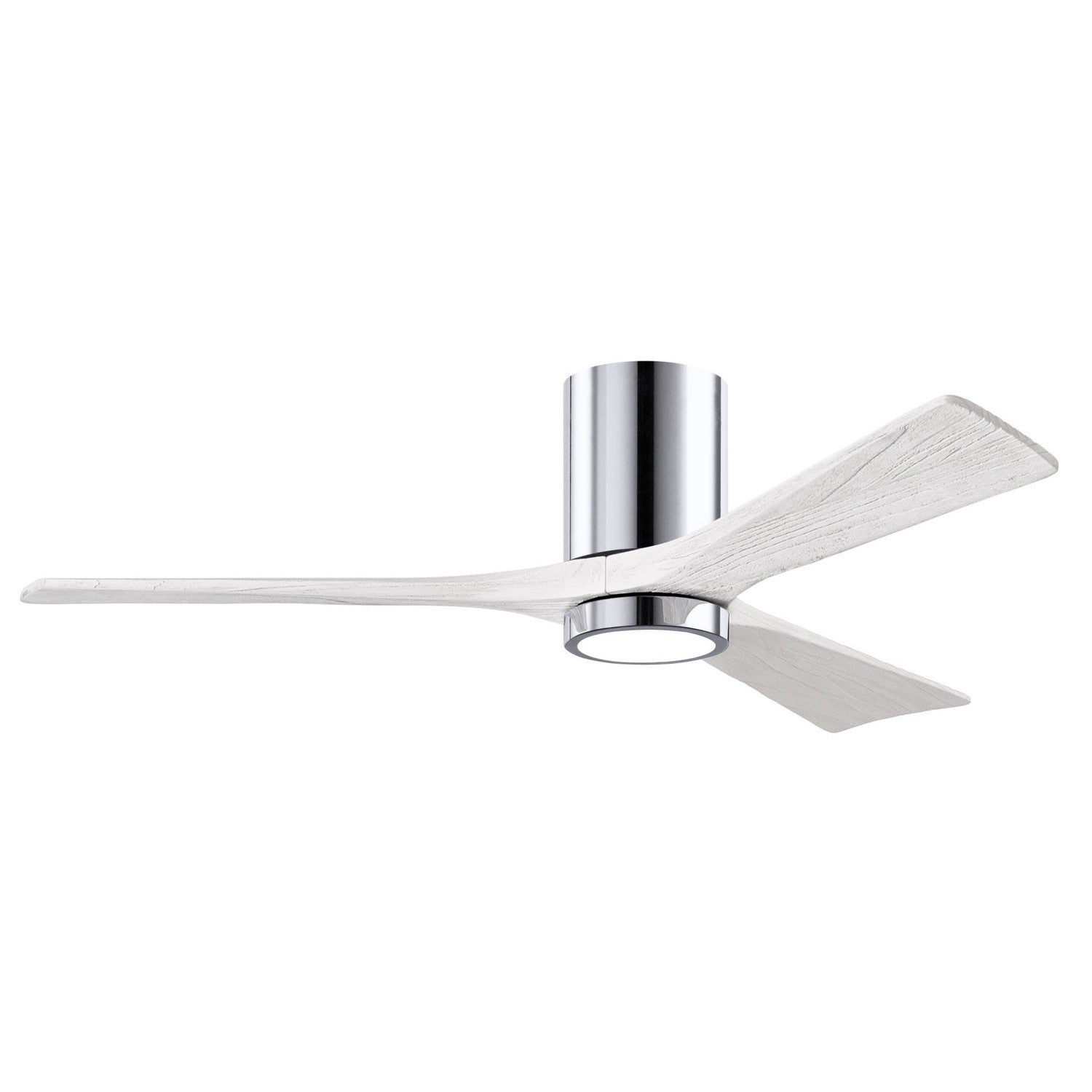Matthews Fan Company - IR3HLK-CR-MWH-52 - 52"Ceiling Fan - Irene-3HLK - Polished Chrome