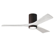 Matthews Fan Company - IR3HLK-TB-MWH-52 - 52"Ceiling Fan - Irene-3HLK - Textured Bronze