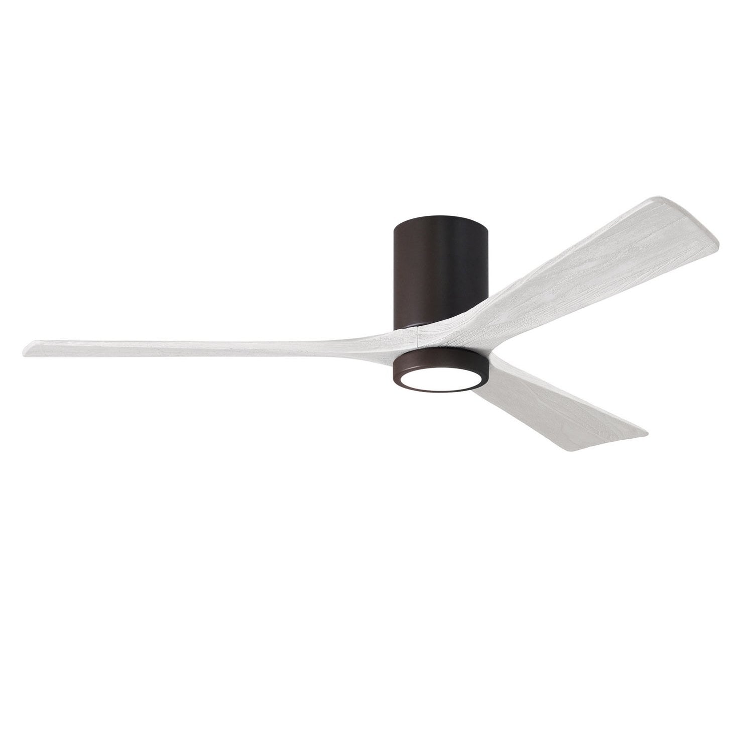 Matthews Fan Company - IR3HLK-TB-MWH-60 - 60"Ceiling Fan - Irene-3HLK - Textured Bronze