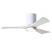 Matthews Fan Company - IR3HLK-WH-MWH-42 - 42"Ceiling Fan - Irene-3HLK - Gloss White