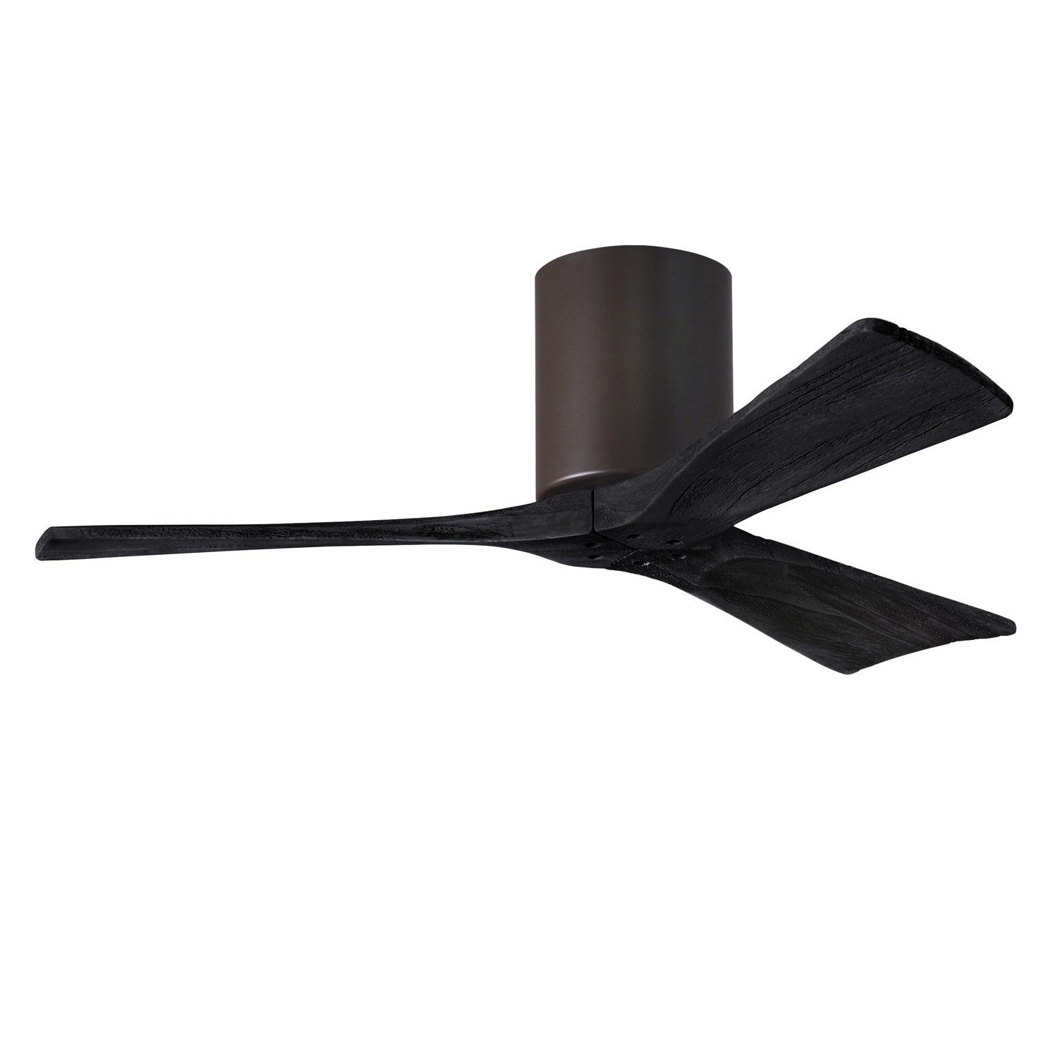 Matthews Fan Company - IR3H-TB-BK-42 - 42"Ceiling Fan - Irene-3H - Textured Bronze