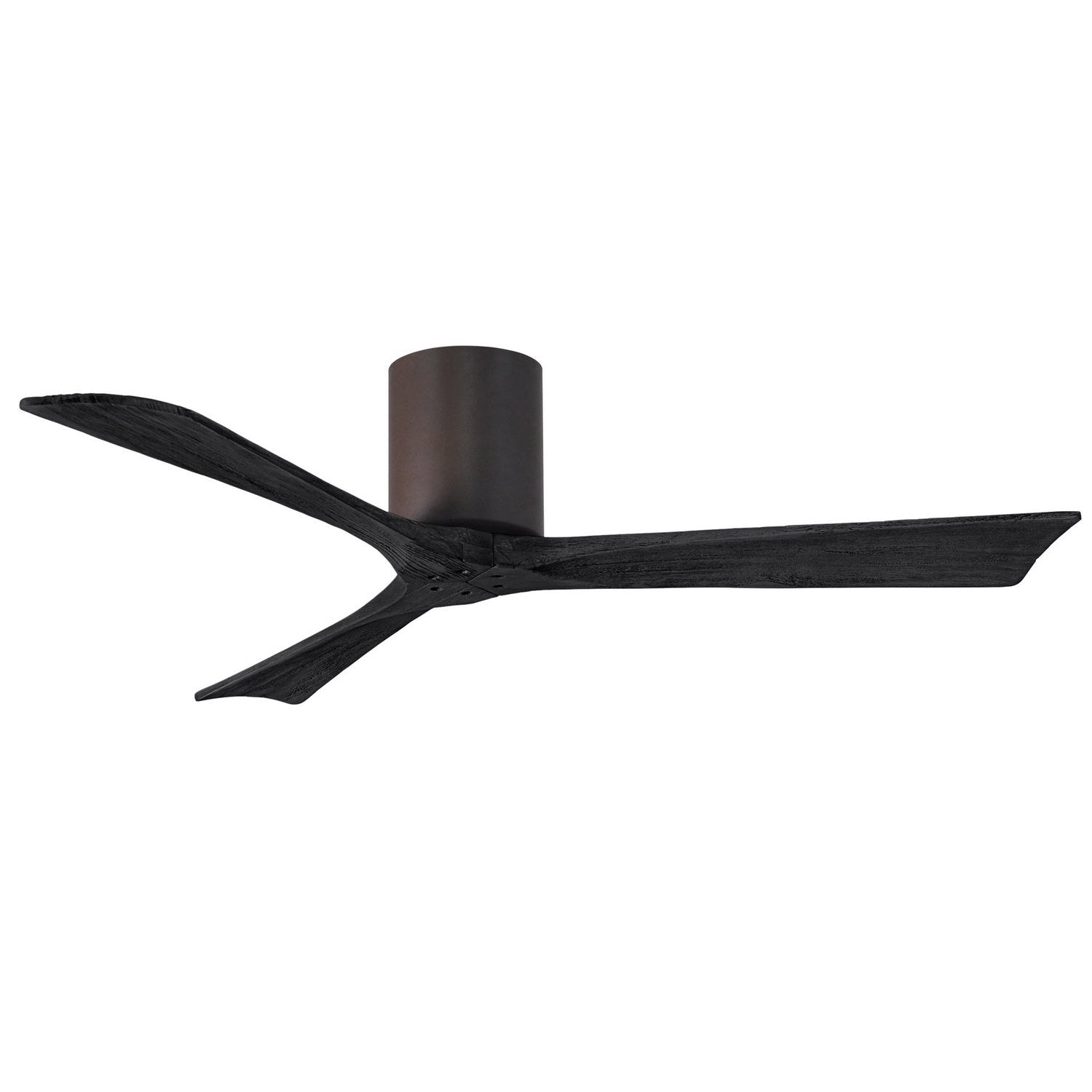 Matthews Fan Company - IR3H-TB-BK-52 - 52"Ceiling Fan - Irene-3H - Textured Bronze