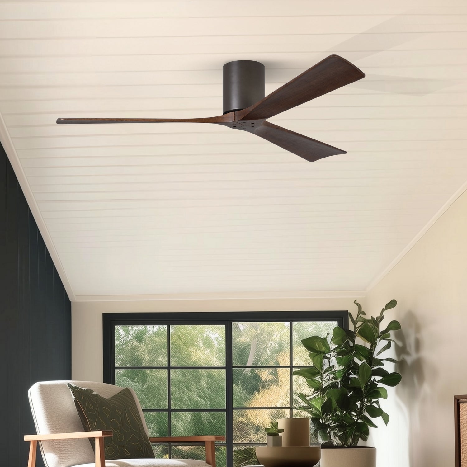 Matthews Fan Company - IR3H-TB-WA-60 - 60"Ceiling Fan - Irene-3H - Textured Bronze
