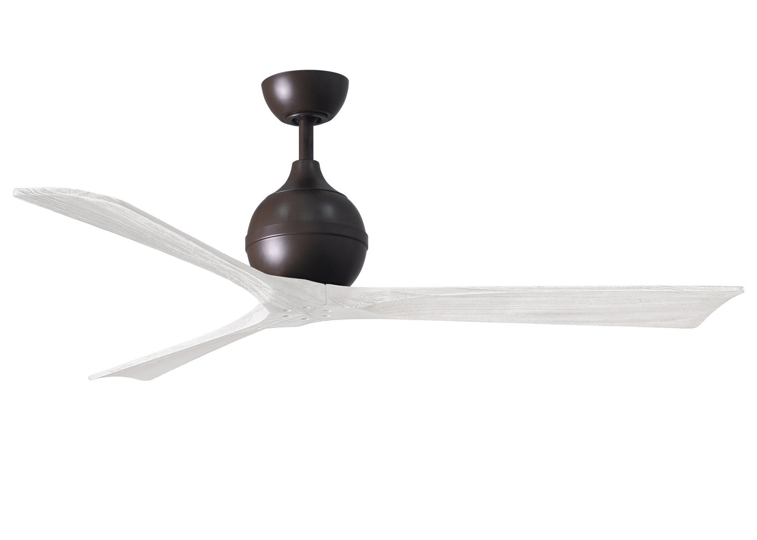 Matthews Fan Company - IR3-TB-MWH-60 - 60"Ceiling Fan - Irene-3 - Textured Bronze