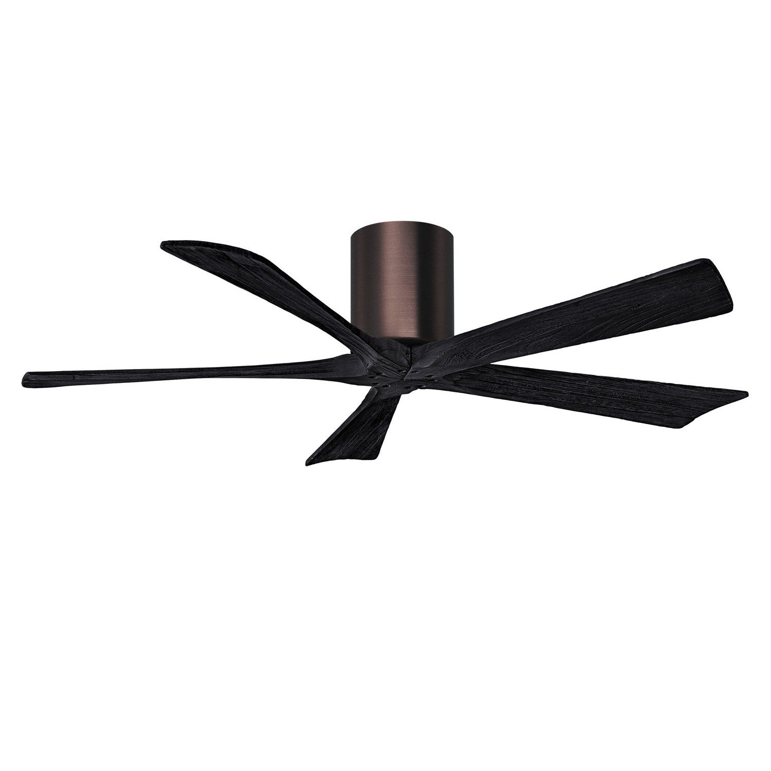 Matthews Fan Company - IR5H-BB-BK-52 - 52"Ceiling Fan - Irene-5H - Brushed Bronze