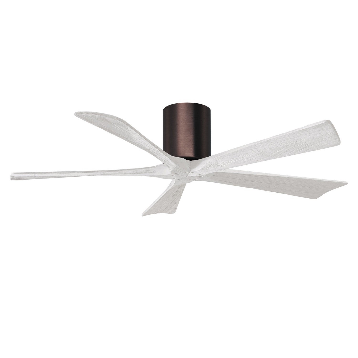 Matthews Fan Company - IR5H-BB-MWH-52 - 52"Ceiling Fan - Irene-5H - Brushed Bronze
