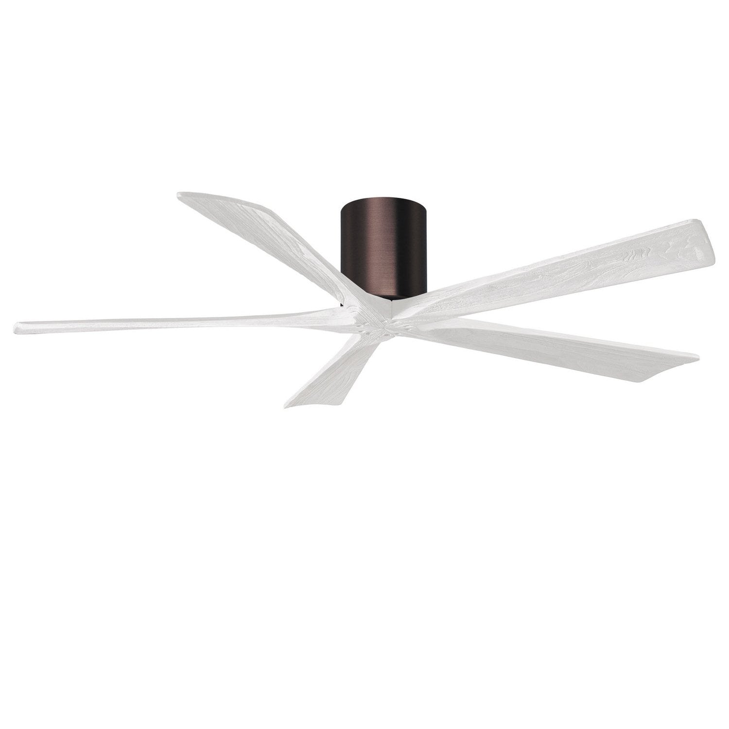Matthews Fan Company - IR5H-BB-MWH-60 - 60"Ceiling Fan - Irene-5H - Brushed Bronze