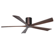 Matthews Fan Company - IR5H-BB-WA-60 - 60"Ceiling Fan - Irene-5H - Brushed Bronze