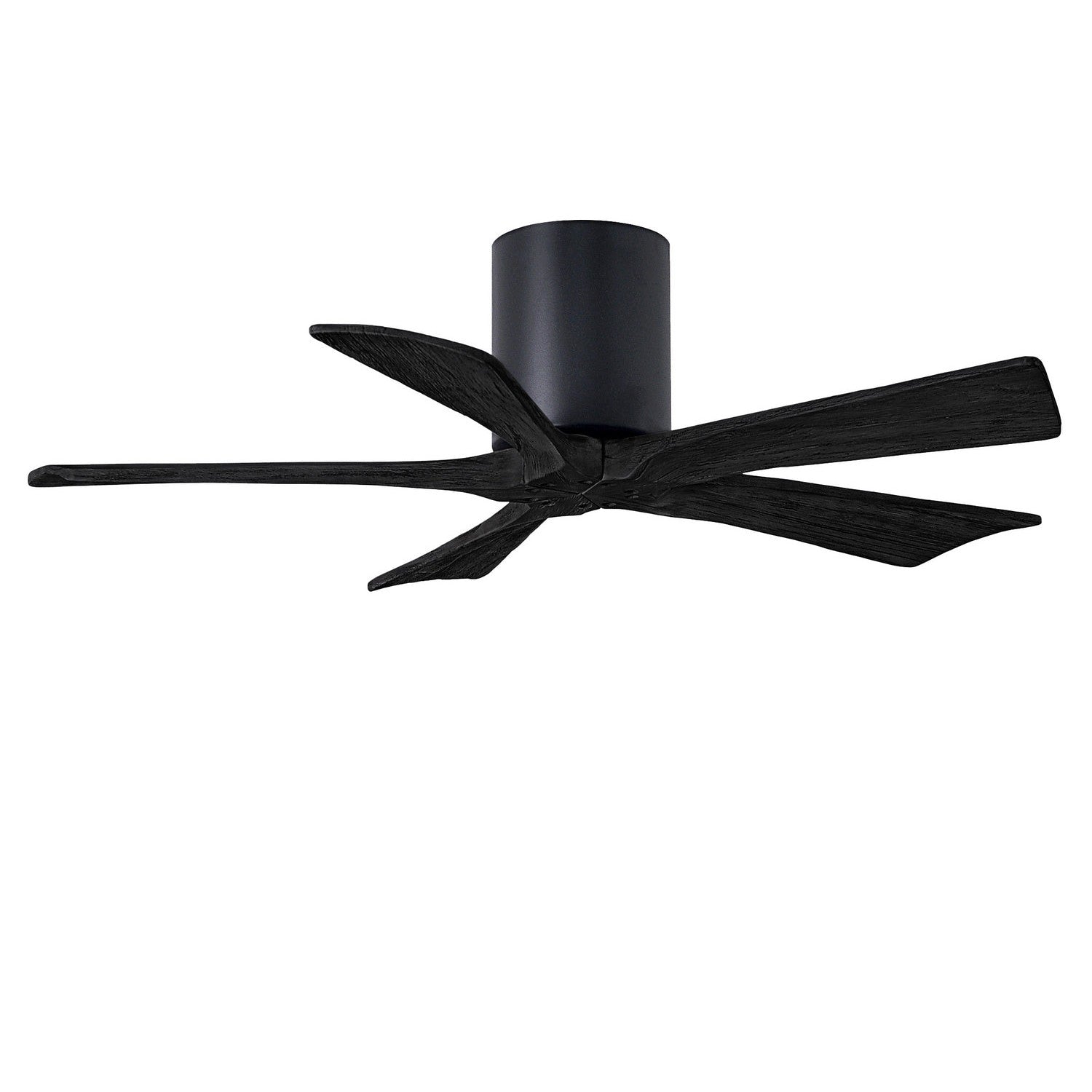 Matthews Fan Company - IR5H-BK-BK-42 - 42"Ceiling Fan - Irene-5H - Matte Black
