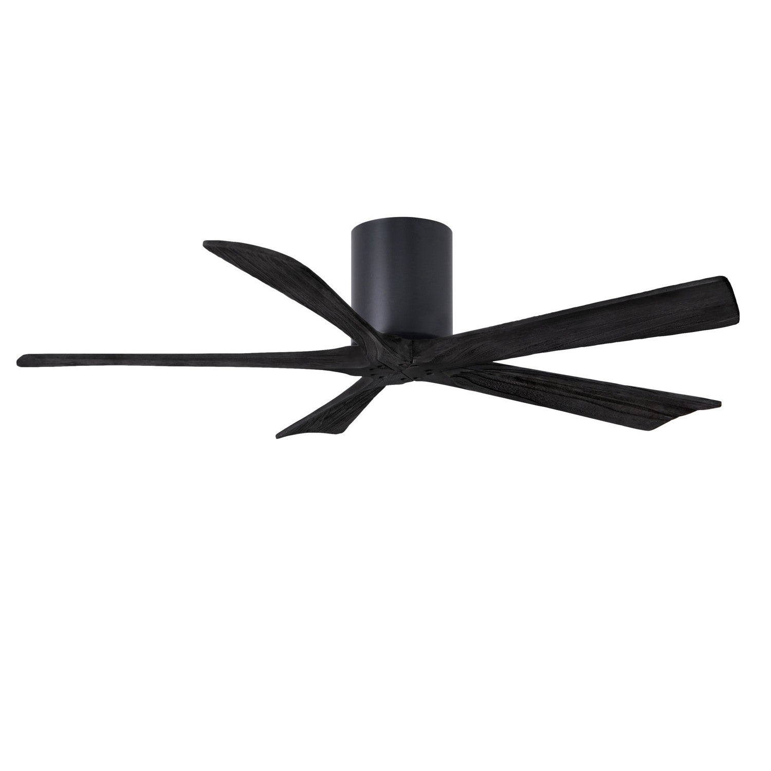 Matthews Fan Company - IR5H-BK-BK-52 - 52"Ceiling Fan - Irene-5H - Matte Black