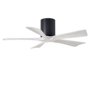 Matthews Fan Company - IR5H-BK-MWH-42 - 42"Ceiling Fan - Irene-5H - Matte Black