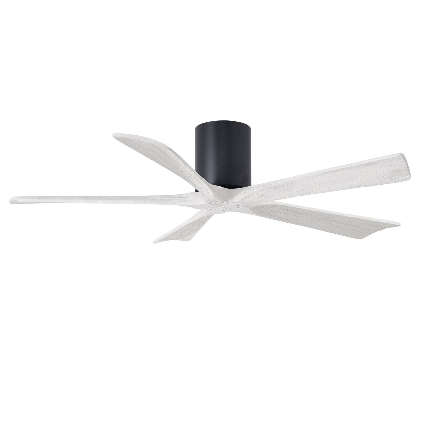 Matthews Fan Company - IR5H-BK-MWH-52 - 52"Ceiling Fan - Irene-5H - Matte Black