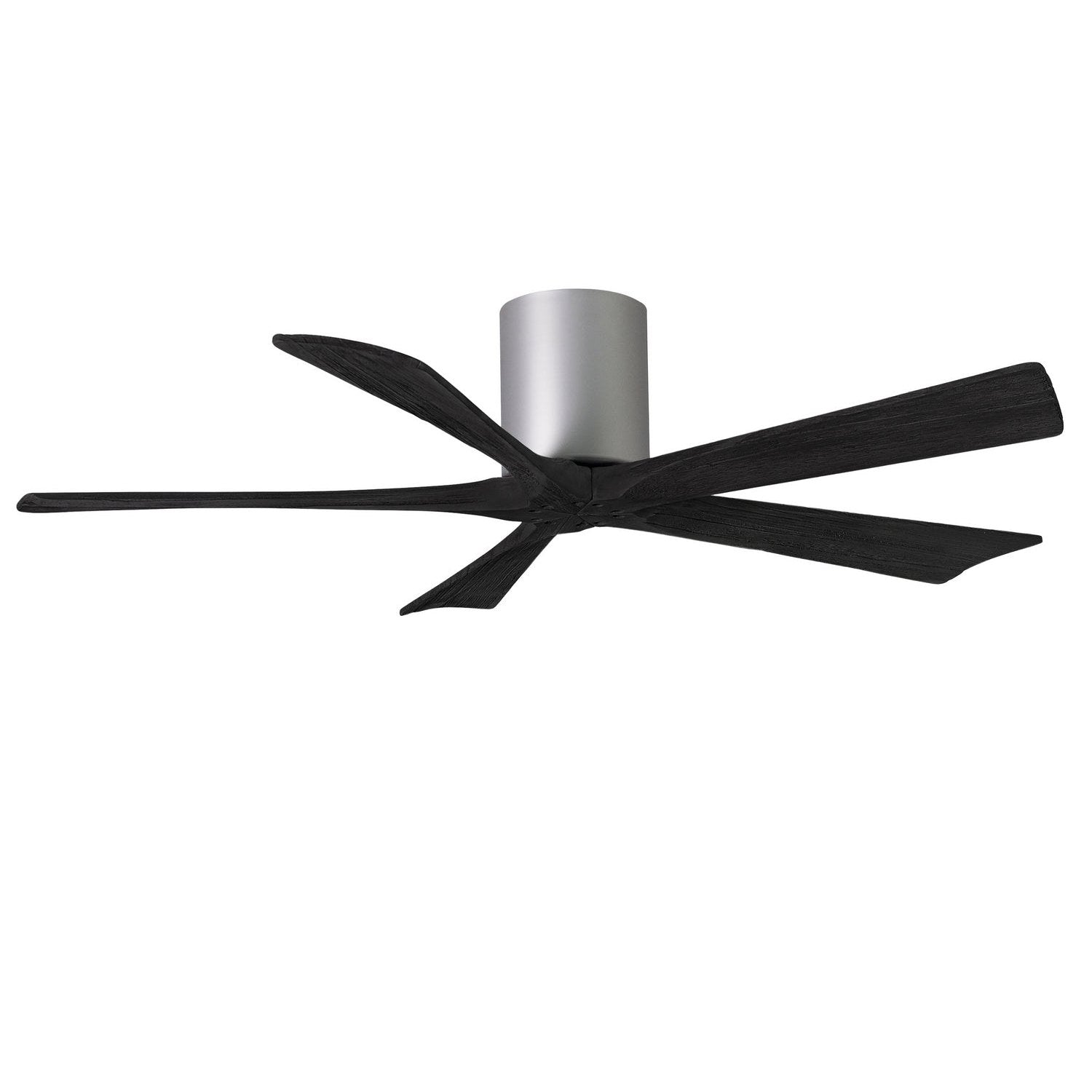 Matthews Fan Company - IR5H-BN-BK-52 - 52"Ceiling Fan - Irene-5H - Brushed Nickel