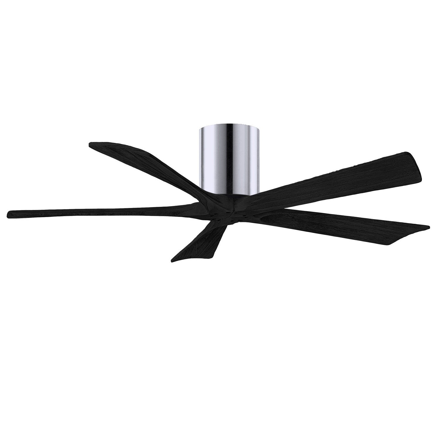 Matthews Fan Company - IR5H-CR-BK-52 - 52"Ceiling Fan - Irene-5H - Polished Chrome