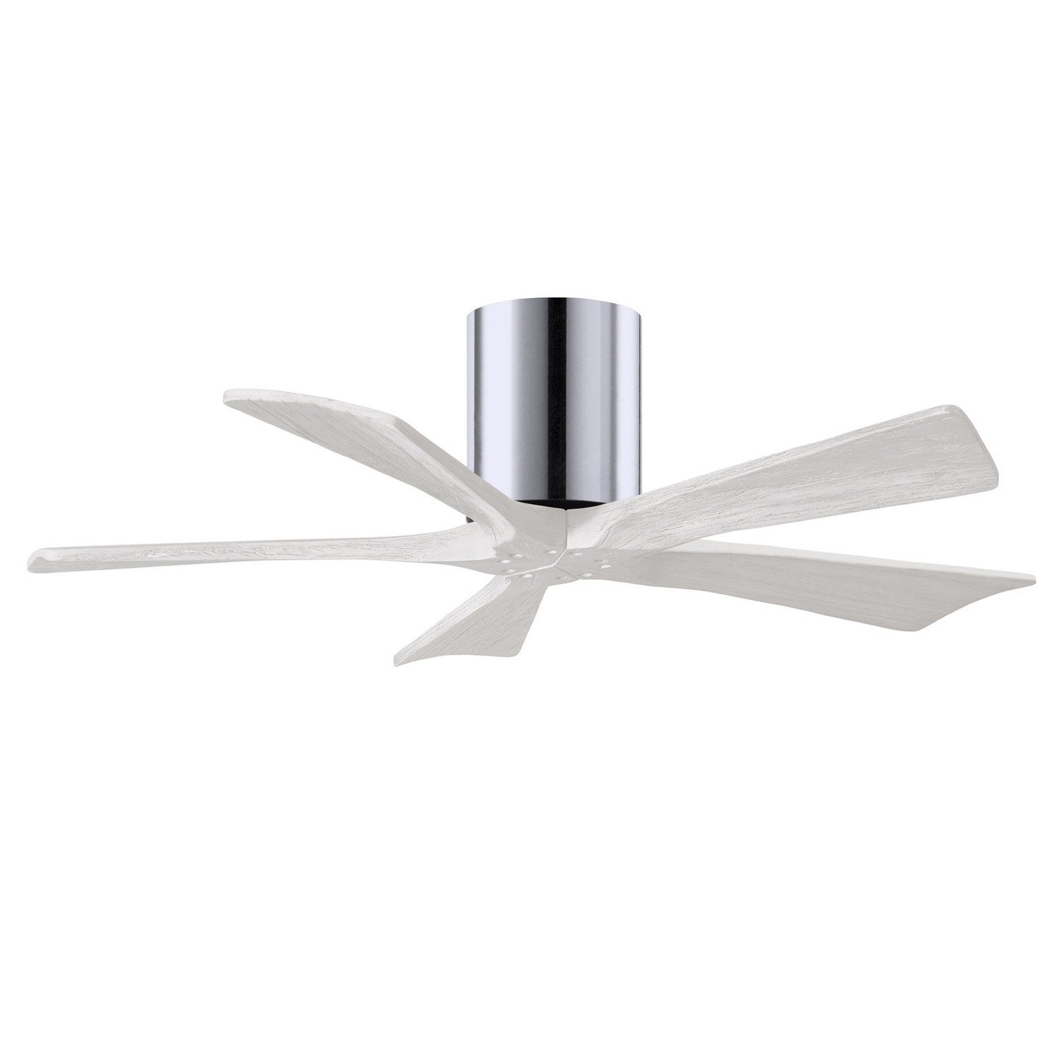 Matthews Fan Company - IR5H-CR-MWH-42 - 42"Ceiling Fan - Irene-5H - Polished Chrome