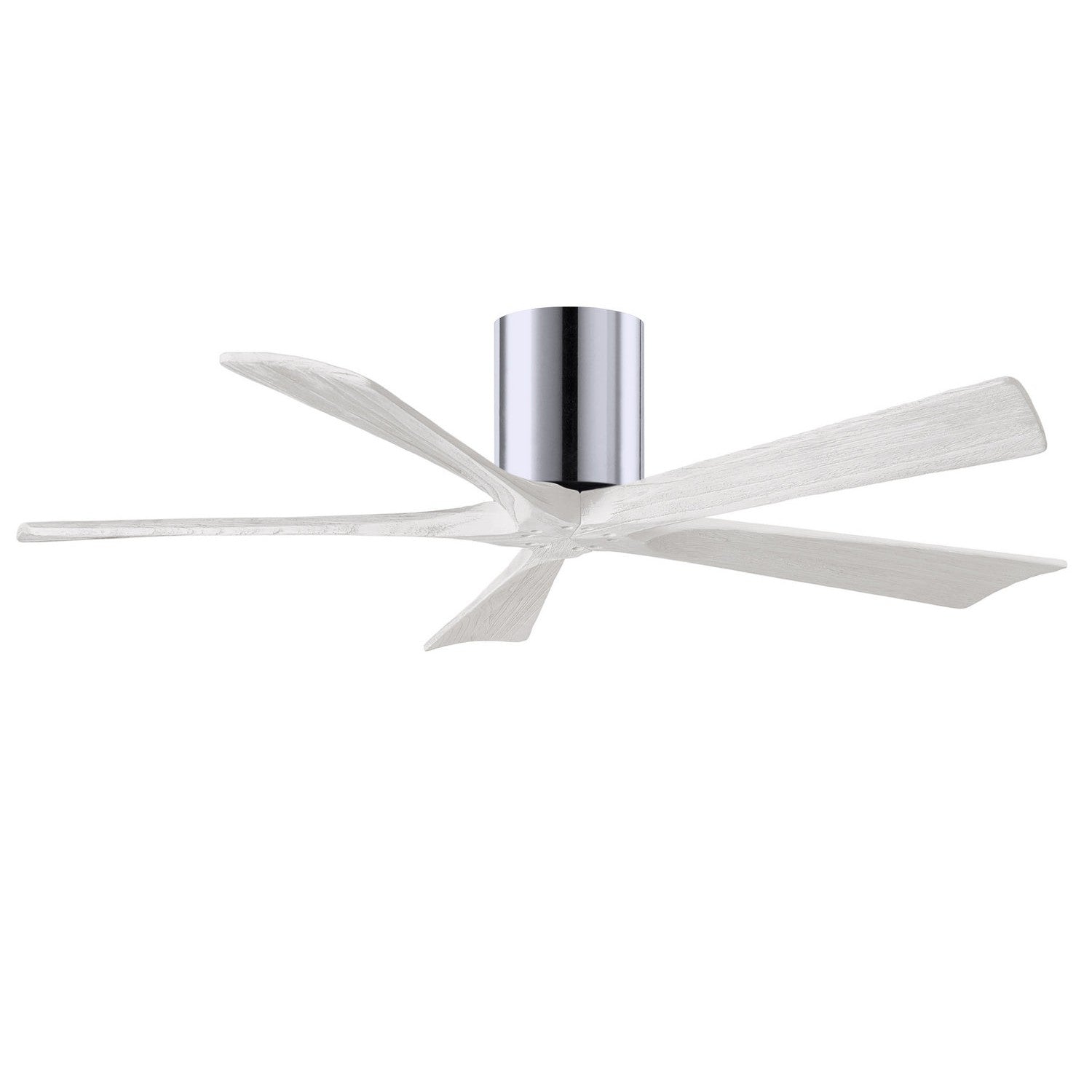Matthews Fan Company - IR5H-CR-MWH-52 - 52"Ceiling Fan - Irene-5H - Polished Chrome