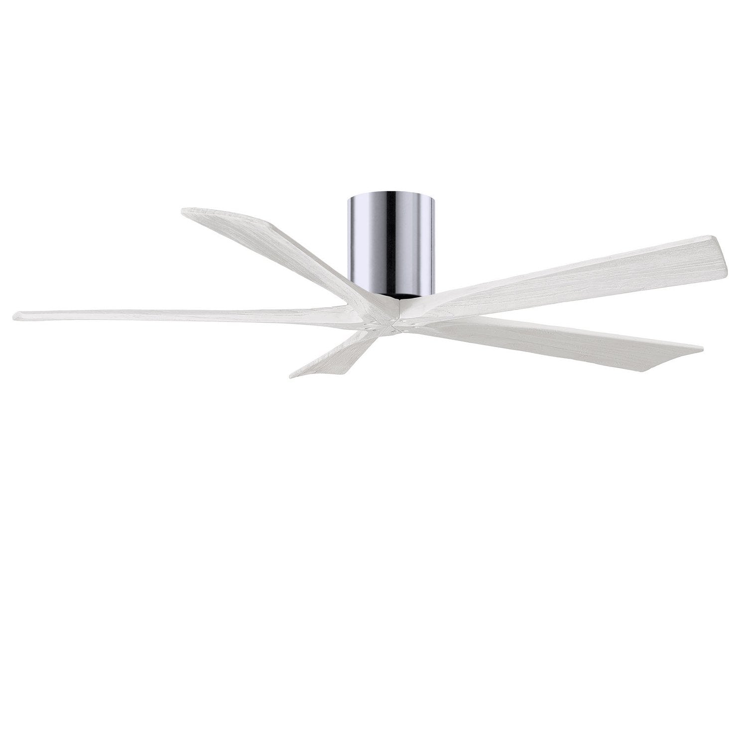 Matthews Fan Company - IR5H-CR-MWH-60 - 60"Ceiling Fan - Irene-5H - Polished Chrome