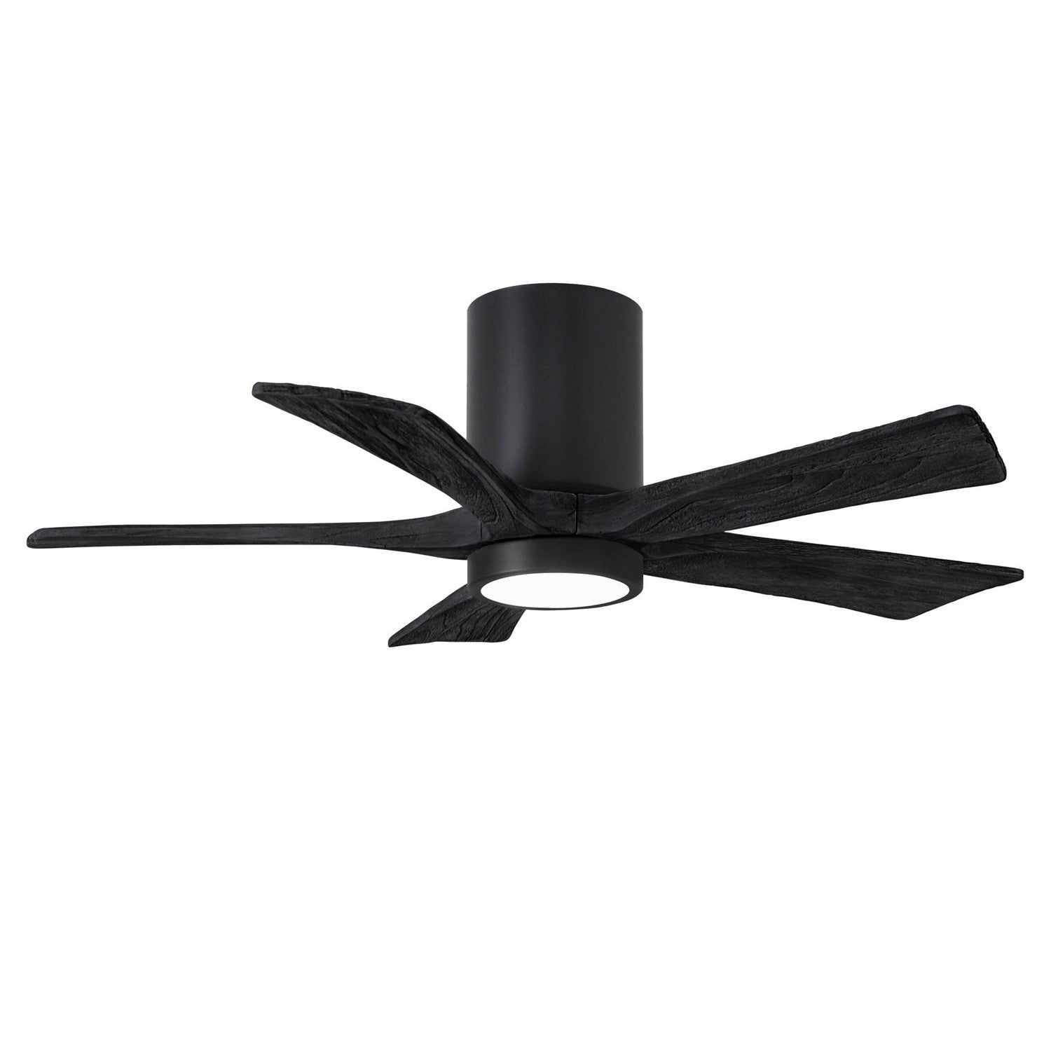 Matthews Fan Company - IR5HLK-BK-BK-42 - 42"Ceiling Fan - Irene-5HLK - Matte Black