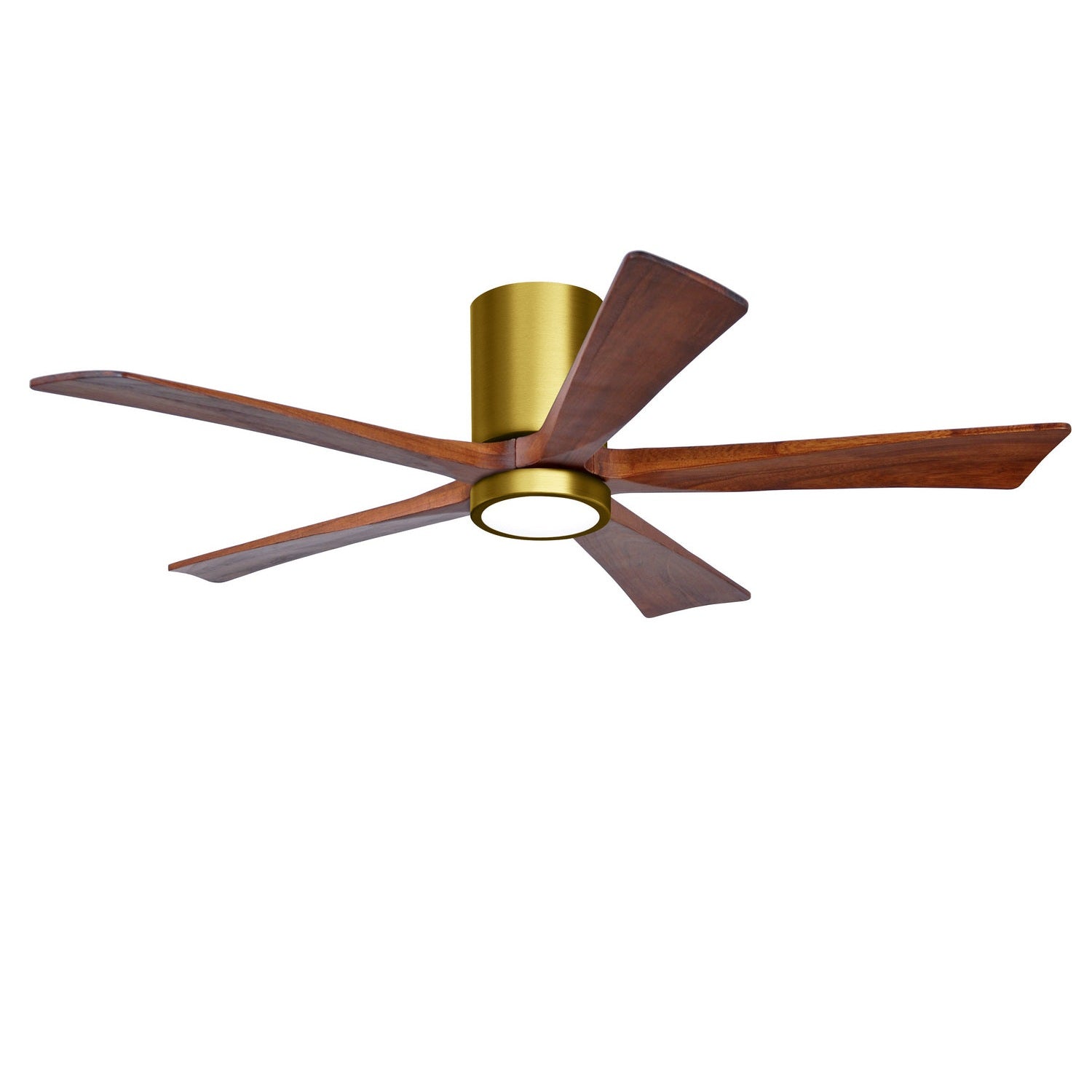 Matthews Fan Company - IR5HLK-BRBR-WA-52 - 52"Ceiling Fan - Irene-5HLK - Brushed Brass