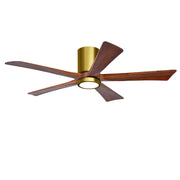 Matthews Fan Company - IR5HLK-BRBR-WA-52 - 52"Ceiling Fan - Irene-5HLK - Brushed Brass