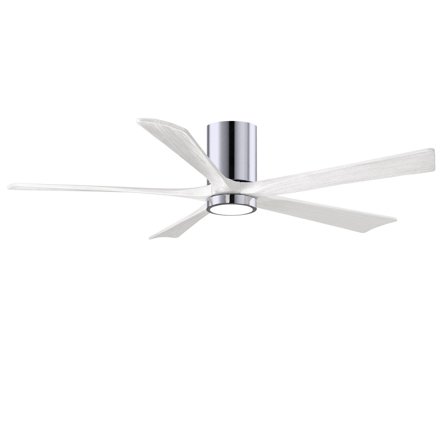 Matthews Fan Company - IR5HLK-CR-MWH-60 - 60"Ceiling Fan - Irene-5HLK - Polished Chrome