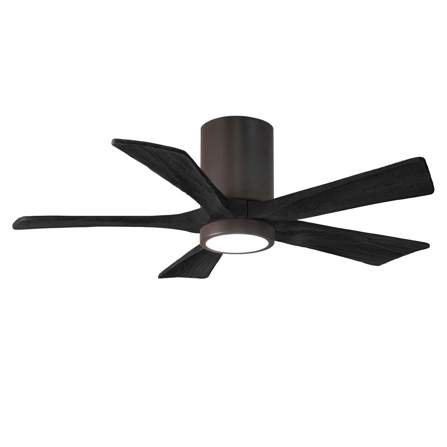 Matthews Fan Company - IR5HLK-TB-BK-42 - 42"Ceiling Fan - Irene-5HLK - Textured Bronze