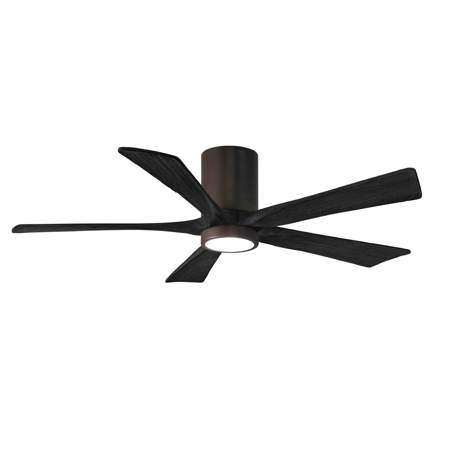 Matthews Fan Company - IR5HLK-TB-BK-52 - 52"Ceiling Fan - Irene-5HLK - Textured Bronze