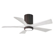 Matthews Fan Company - IR5HLK-TB-MWH-42 - 42"Ceiling Fan - Irene-5HLK - Textured Bronze