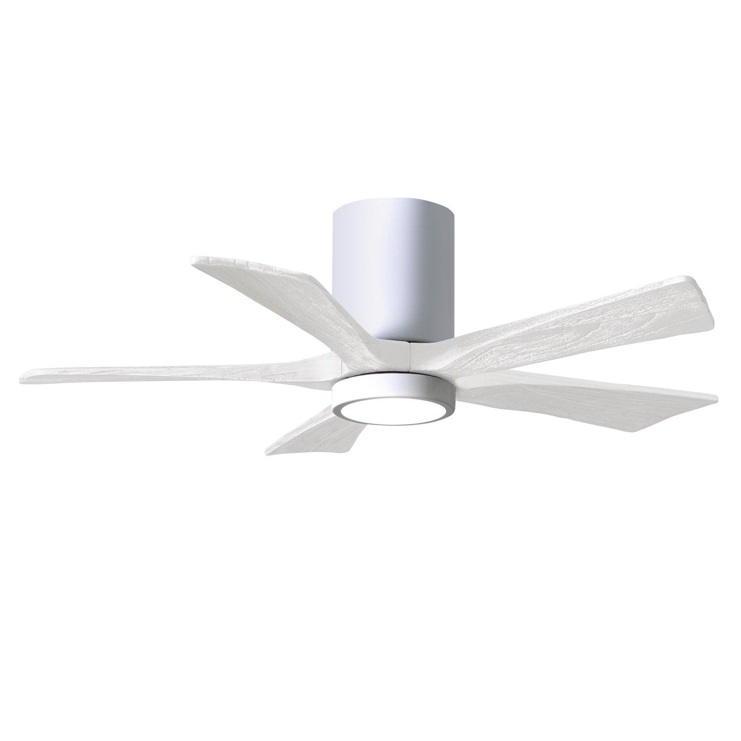 Matthews Fan Company - IR5HLK-WH-MWH-42 - 42"Ceiling Fan - Irene-5HLK - Gloss White