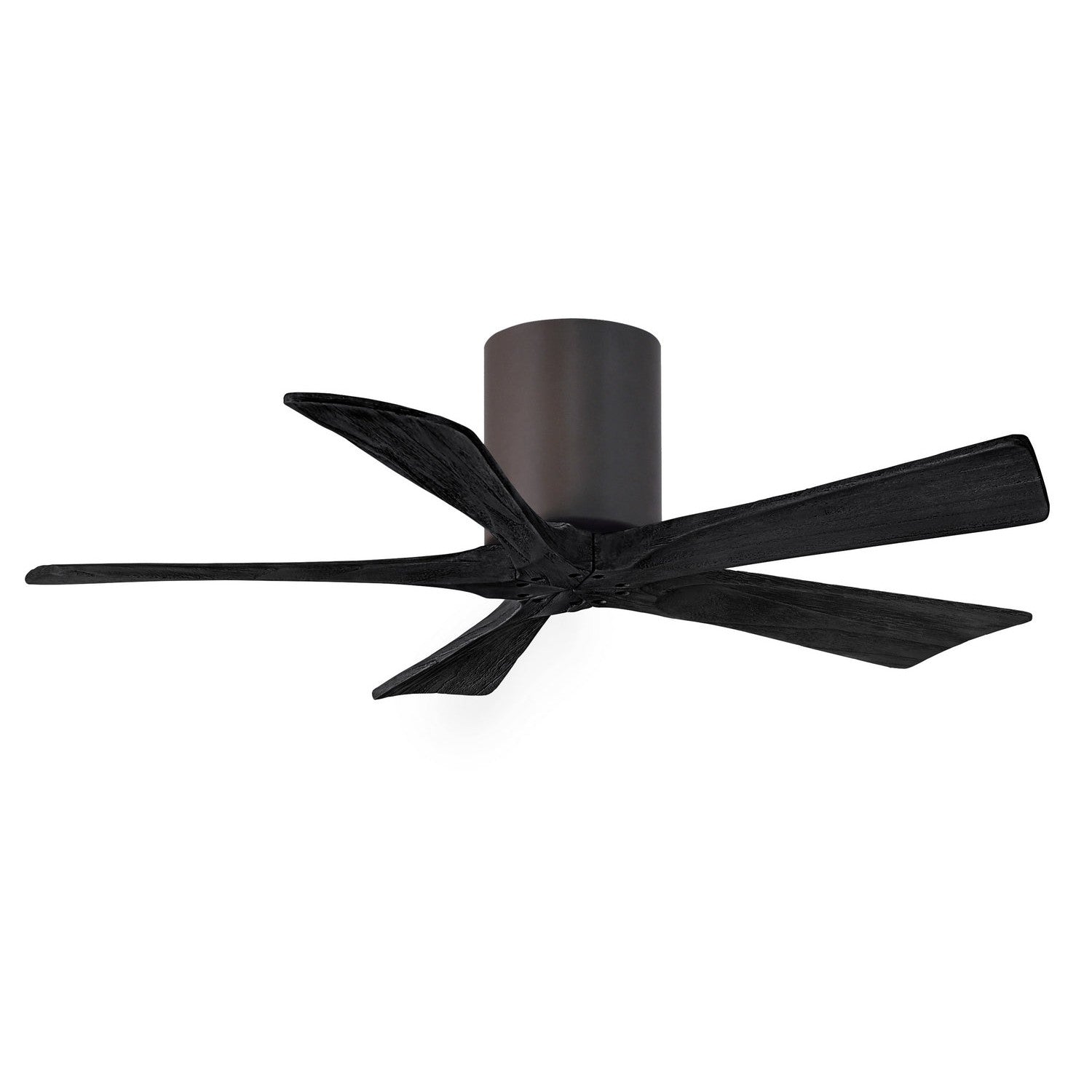 Matthews Fan Company - IR5H-TB-BK-42 - 42"Ceiling Fan - Irene-5H - Textured Bronze