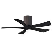 Matthews Fan Company - IR5H-TB-BK-42 - 42"Ceiling Fan - Irene-5H - Textured Bronze