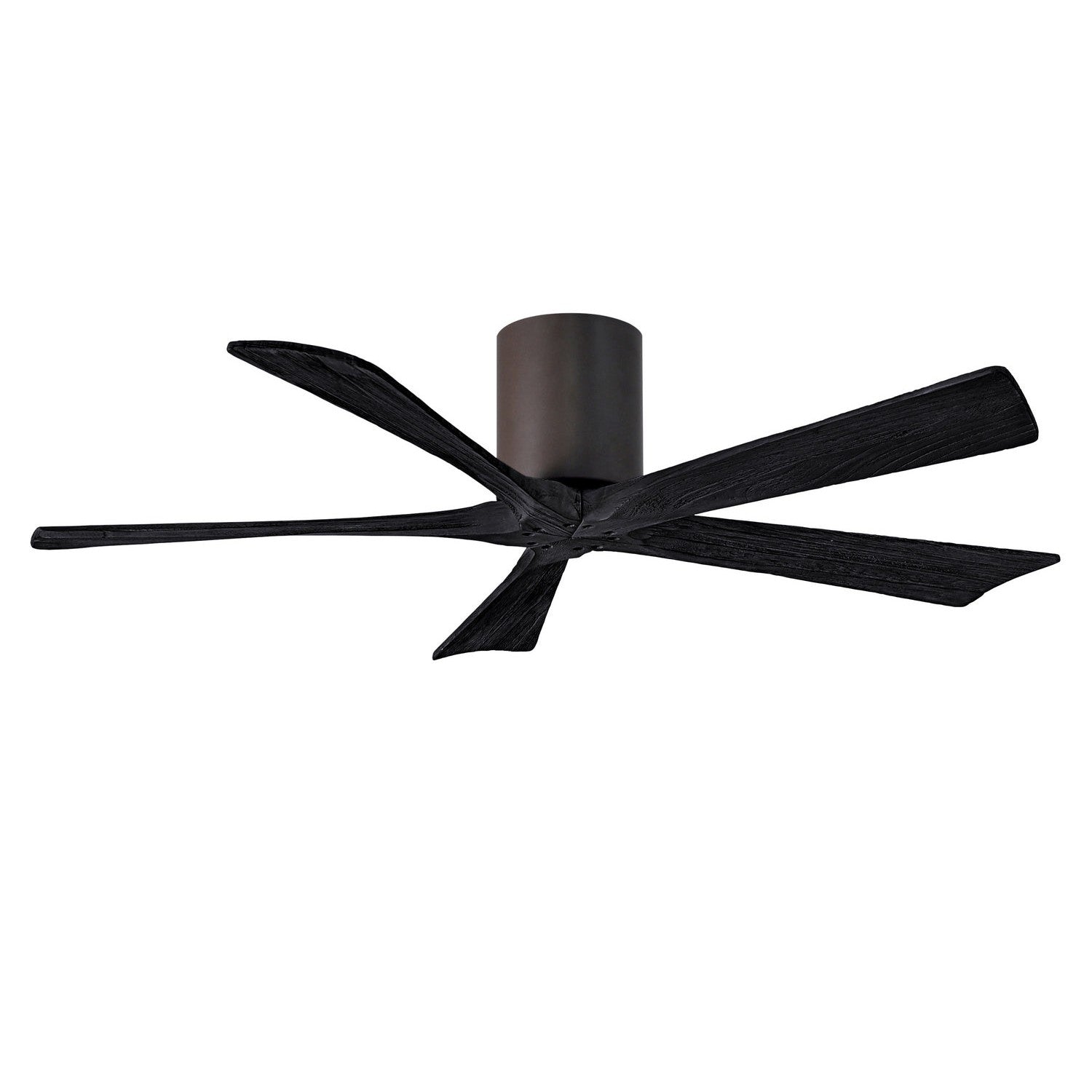 Matthews Fan Company - IR5H-TB-BK-52 - 52"Ceiling Fan - Irene-5H - Textured Bronze