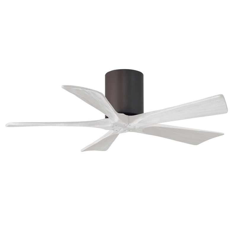 Matthews Fan Company - IR5H-TB-MWH-42 - 42"Ceiling Fan - Irene-5H - Textured Bronze