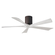 Matthews Fan Company - IR5H-TB-MWH-52 - 52"Ceiling Fan - Irene-5H - Textured Bronze