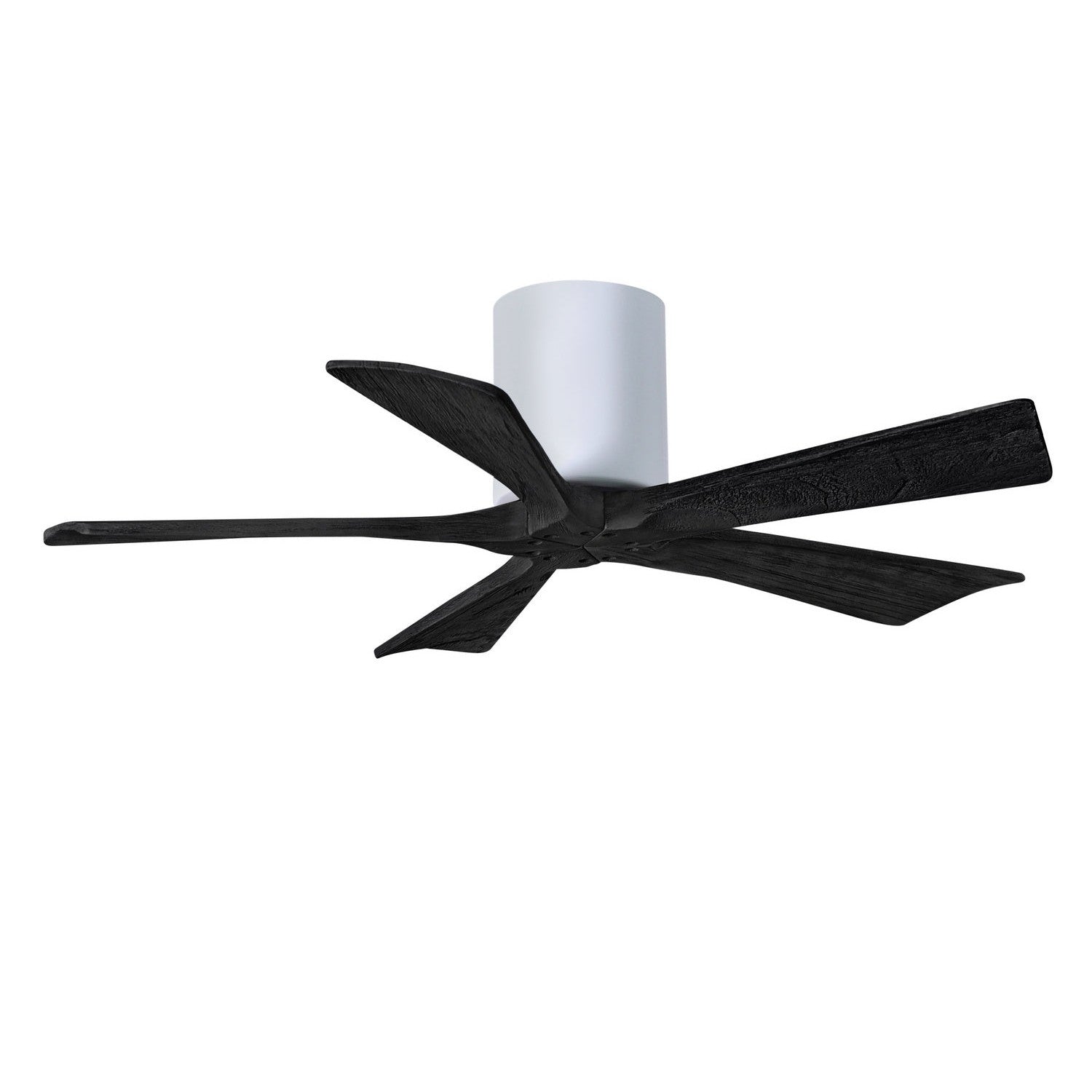 Matthews Fan Company - IR5H-WH-BK-42 - 42"Ceiling Fan - Irene-5H - Gloss White