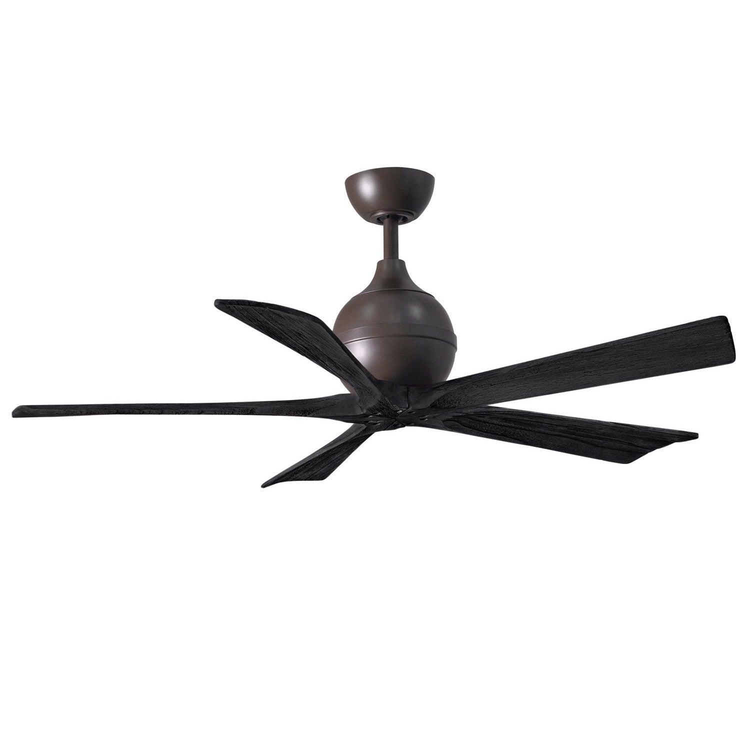 Matthews Fan Company - IR5-TB-BK-52 - 52"Ceiling Fan - Irene-5 - Textured Bronze